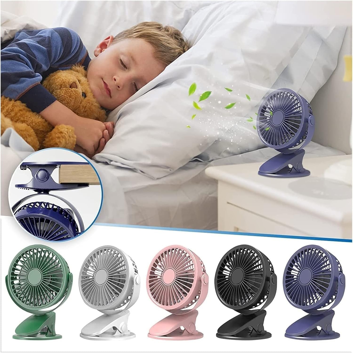 VENTILADOR PORTATIL CON CLIP VENTILADOR PORTATIL CON CLIP